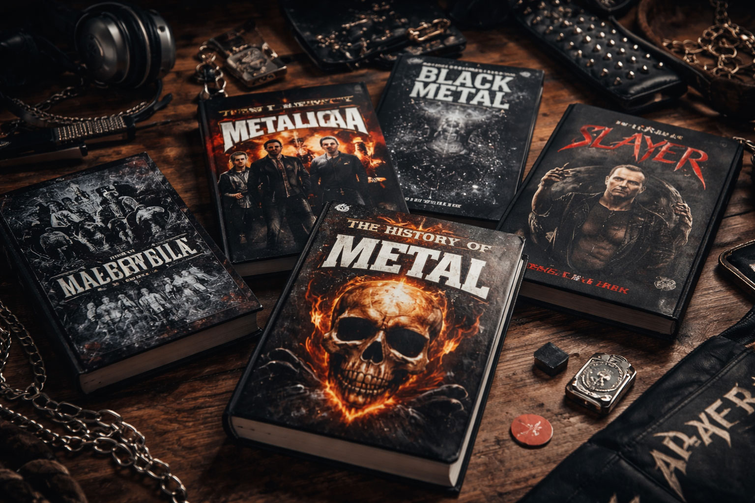 7 livres à offrir à un fan de metal (dont des idées personnalisées)